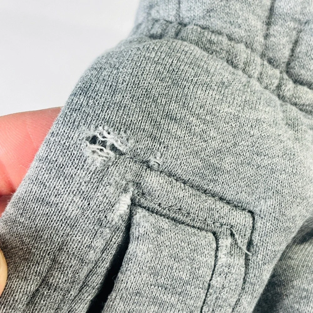 Nike‎ Air Jordan Sport DNA Fleece Joggers Mens L Grey Flight Jumpman Sweatpants
